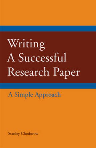 Cover image for Writing a Successful Research Paper: A Simple Approach