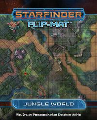 Cover image for Starfinder Flip-Mat: Jungle World