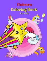 Cover image for Unicorn Coloring Book For Kids