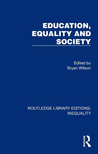 Cover image for Education, Equality and Society