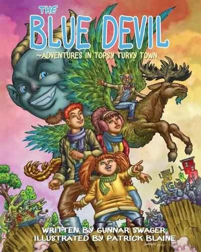 Cover image for The Blue Devil Adventures in Topsy Turvy Town