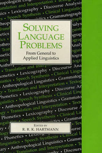 Cover image for Solving Language Problems: From General to Applied Linguistics