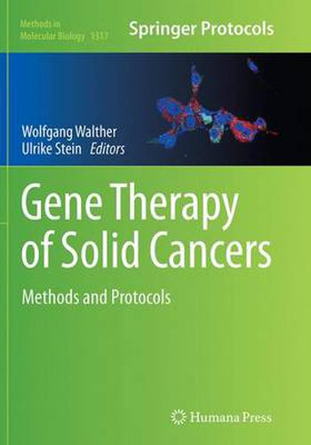 Cover image for Gene Therapy of Solid Cancers: Methods and Protocols