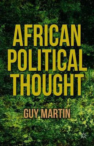 Cover image for African Political Thought
