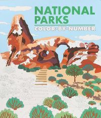 Cover image for National Parks Color-By-Number