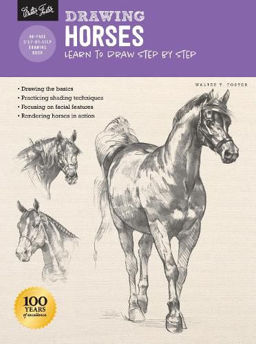 Cover image for Drawing: Horses: Learn to draw step by step