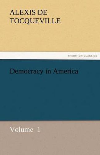 Cover image for Democracy in America