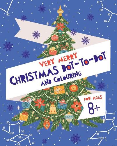 Very Merry Christmas Dot-to-Dot and Colouring