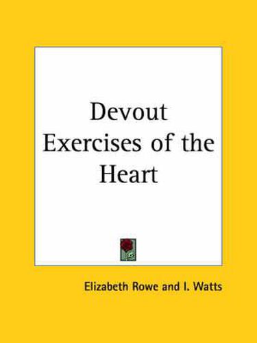 Cover image for Devout Exercises of the Heart (1840)