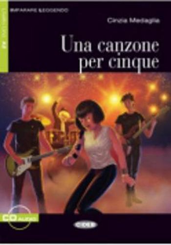 Cover image for Imparare leggendo: Una canzone per cinque + CD