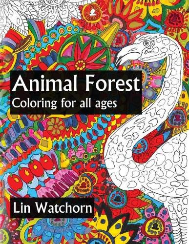 Cover image for Animal Forest: Coloring for all ages