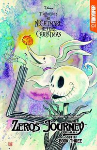 Cover image for Disney Manga: Tim Burton's The Nightmare Before Christmas - Zero's Journey Graphic Novel, Book 3 (Variant)