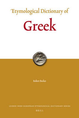 Cover image for Etymological Dictionary of Greek (2 vols.)