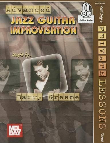 Advanced Jazz Guitar Improvisation Book: With Online Audio