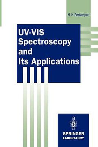 Cover image for UV-VIS Spectroscopy and Its Applications