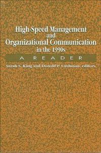 Cover image for High-Speed Management and Organizational Communication in the 1990s: A Reader