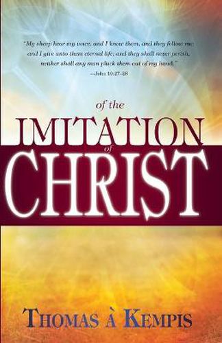 Cover image for Of Imitation of Christ