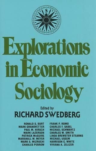 Explorations in Economic Sociology