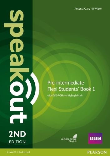 Cover image for Speakout Pre-Intermediate 2nd Edition Flexi Students' Book 1 with MyEnglishLab Pack