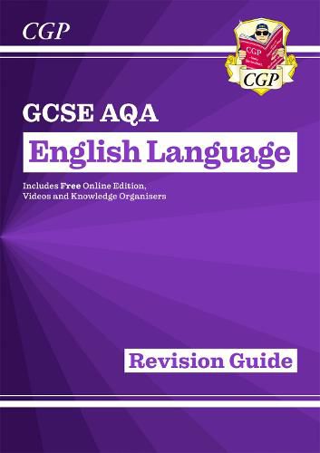 Cover image for New GCSE English Language AQA Revision Guide - includes Online Edition and Videos