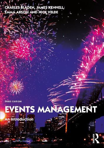 Cover image for Events Management: An Introduction