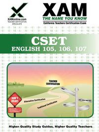 Cover image for CSET English teacher certification exam: 105, 106, 107