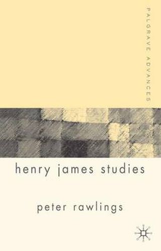 Palgrave Advances in Henry James Studies