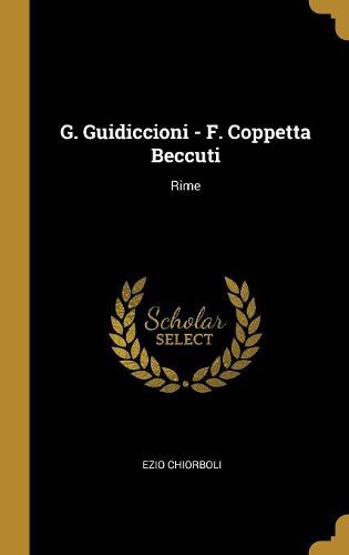 Cover image for G. Guidiccioni - F. Coppetta Beccuti