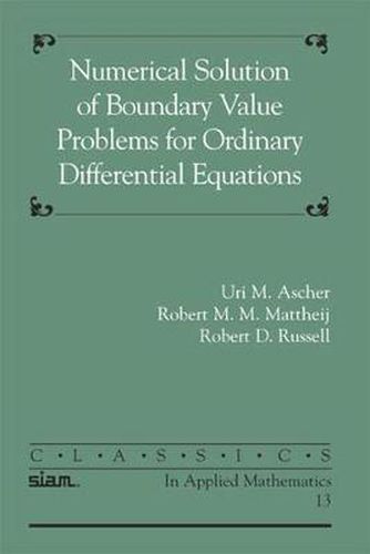 Cover image for Numerical Solution of Boundary Value Problems for Ordinary Differential Equations