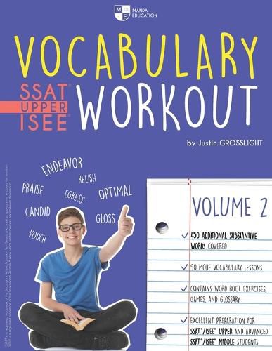 Cover image for Vocabulary Workout for the SSAT/ISEE: Volume 2