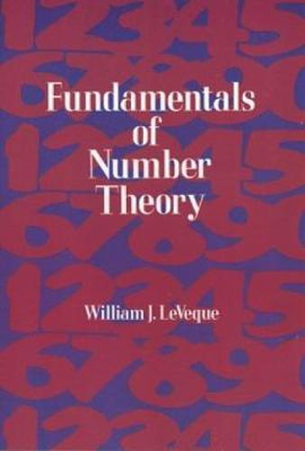 Cover image for Fundamentals of Number Theory