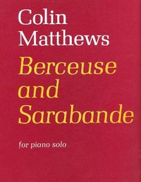 Cover image for Berceuse and Sarabande