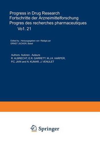 Cover image for Progress in Drug Research / Fortschritte der Arzneimittelforschung / Progres des rechersches pharmaceutiques