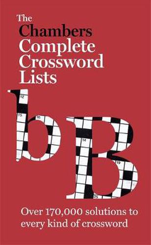 Cover image for The Chambers Crossword Lists - New Edition: Book