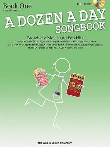 Cover image for A Dozen a Day Songbook - Book 1