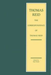 Cover image for The Correspondence of Thomas Reid