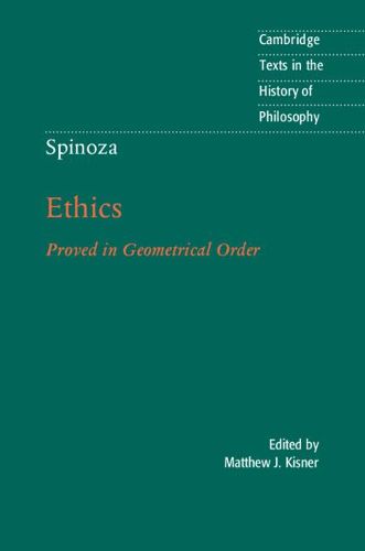 Cover image for Spinoza: Ethics: Proved in Geometrical Order