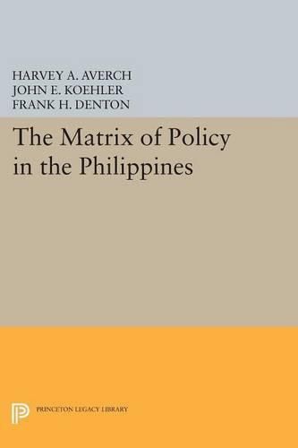 Cover image for The Matrix of Policy in the Philippines