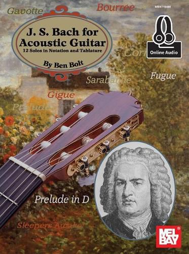 Cover image for Bach, J. S. For Acoustic Guitar