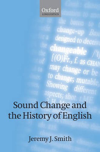 Cover image for Sound Change and the History of English