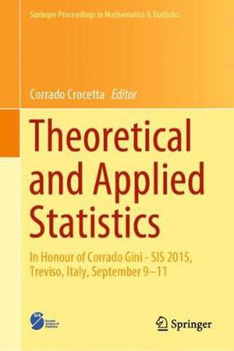 Cover image for Theoretical and Applied Statistics: In Honour of Corrado Gini - SIS 2015, Treviso, Italy, September 9-11