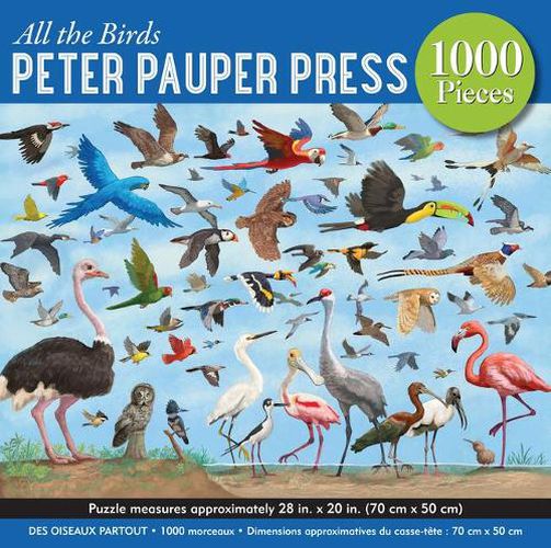 Cover image for All the Birds 1,000 Piece Jigsaw Puzzle