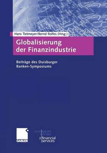 Cover image for Globalisierung der Finanzindustrie