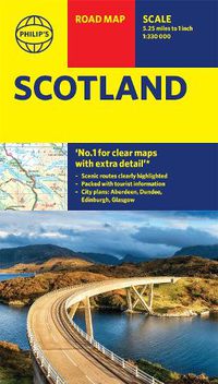 Cover image for Philip's Scotland Road Map