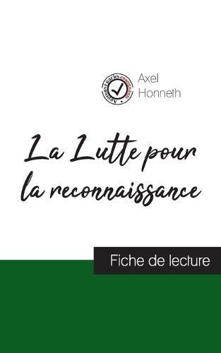 Cover image for La Lutte pour la reconnaissance de Axel Honneth (fiche de lecture et analyse complete de l'oeuvre)