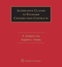 Cover image for Alternative Clauses to Standard Construction Contracts