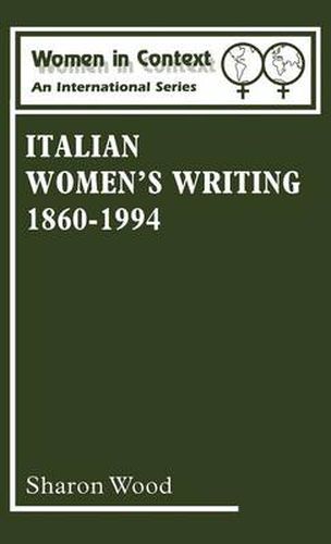 Italian Women's Writing, 1860-1994