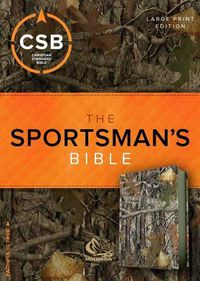 Cover image for CSB Sportsman's Bible: Large Print Personal Size Edition, Mothwing Camouflage LeatherTouch