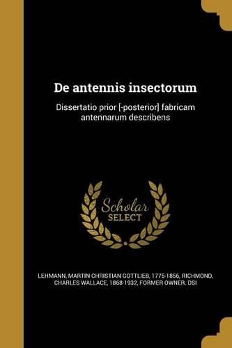 Cover image for De antennis insectorum