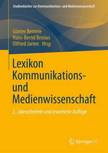 Cover image for Lexikon Kommunikations- und Medienwissenschaft